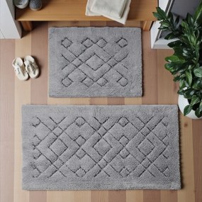 DY Kúpeľňová sada koberčekov Boston 12 - sivá
