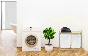 Kôš na bielizeň HANOI biely