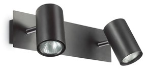 IDEAL LUX Bodové stropné / nástenné svietidlo SPOT, čierne