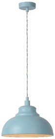 Lucide 34400/29/68 ISLA - Závesné svietidlo - priemer 29 cm - 1xE14 - Pastel modré