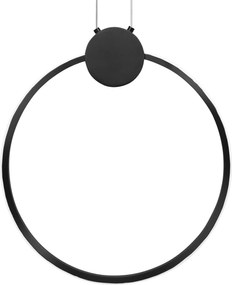 Toolight Toolight, LED stropné svietidlo 30 cm 13W 4000K APP1392-CP, čierna, OSW-00918