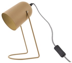 Hnedá stolová lampa Leitmotiv Enchant, výška 30 cm