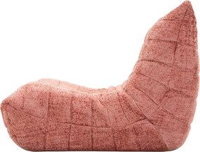 Ružový sedací vak z textílie buklé Mask – Mauro Ferretti