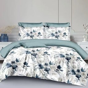 Mikroplyš obliečky Homa MALENA BLUES 7-dielna sada 140x200 cm
