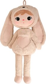 Mojkáčik - Bábika zajčik béžová XL 70 cm