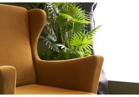 Kreslo ušiak NUPI žlté