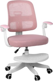 Detská rastúca stolička Neoseat JUNI 013 — látka, ružová