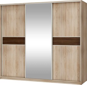 Šatníková skriňa Prestwood 240 C (so zrkadlom). Vlastná spoľahlivá doprava až k Vám domov. 746622