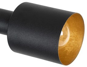 Moderná stojaca lampa čierna 2-svetlo - Stijn