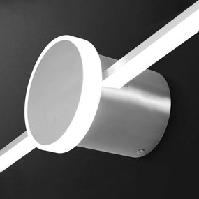 Toolight Toolight, LED nástenné svietidlo 40cm APP845-1W, chrómová, OSW-06667