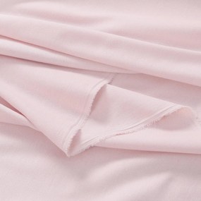 Goldea prírodná látka z ľanovej zmesi - púdrovo ružová 300 cm