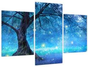 Obraz - Mystický les (90x60 cm)