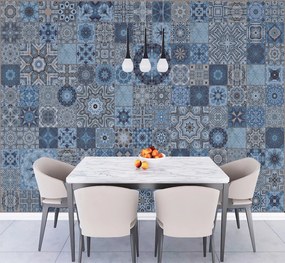 Gario Fototapeta Orientálna modrá mozaika - Andrea Haase Materiál: Vliesová, Rozmery: 200 x 140 cm