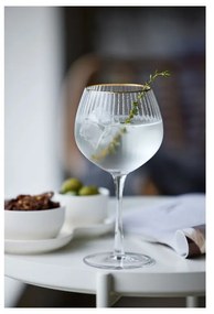 Súprava 4 pohárov na gin &amp; tonic Lyngby Glas Palermo, 650 ml