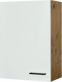 Horná kuchynská skrinka Avila, dub lancelot/krémová, šírka 60 cm%