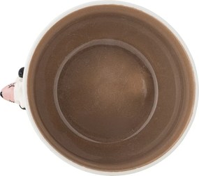 Biela/hnedá kameninová detská miska ø 14 cm Dolly – Bloomingville Mini