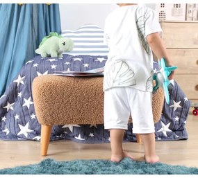 Taburet PIXI 32x61 cm hnedý