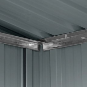 Záhradný domček BestBerg ZD-67A / 4,3 m² / 197 × 217 × 202 cm / antracitový