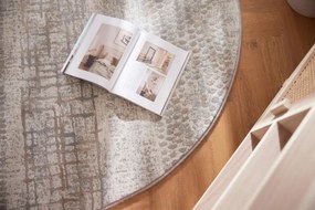 Koberec RAGOLLE Argentum 63857 9293 kruh
