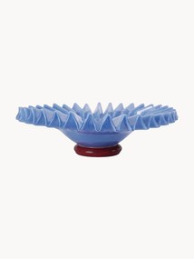 Ručne fúkaný servírovací tanier Lori, Ø 38 cm