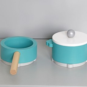 Detská drevená kuchynka Aga4Kids MR6072