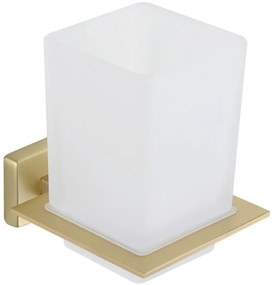 Mexen Arno, pohár na zubné kefky, zlatá matná, 7020738-55