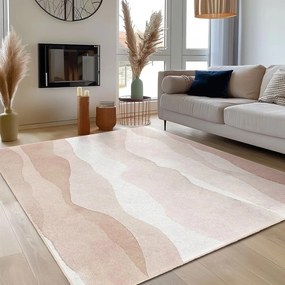 Krémový prateľný koberec 120x180 cm Komodo Beach – Mila Home