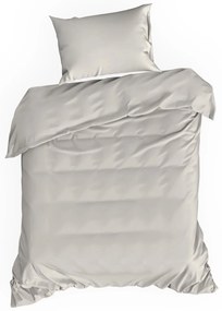 SATÉNOVÉ OBLIEČKY DELIA 200X220 CM 2 KS 70X80 CM BÉŽOVÉ
