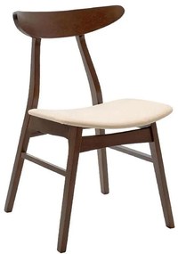 Súprava 2 stoličiek „Orlean Walnut", 53,5 x 49 x 78 cm