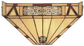 Vitráž lampa Tiffany nástenná kolekcia AFRIKA 36*18