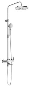 Sprchový systém Ravak na stenu so sprchovacím setom chróm X07P642, 1 ks