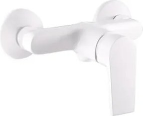 Sprchová batéria RAV SLEZÁK Colorado bez sprchového setu 100 mm biela matná CO181.0BMAT