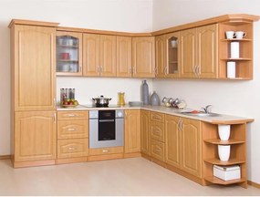 Horná kuchynská skrinka Lora MDF New W80/735 - jelša
