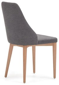 Tmavosivá jedálenská stolička Rosie – Kave Home