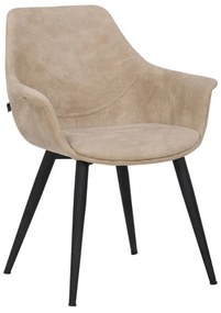 SIMONE ČALÚNENÁ STOLIČKA warm taupe