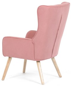 Kreslo s ušami PINK2, ružová