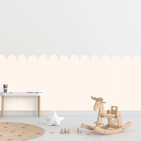 60x100cm Oblúk - Krémová farba - textilná nálepka na stenu Farba: Bledá, Veľkosť: 100 cm