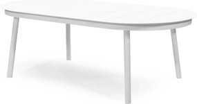 Rozkladací záhradný stôl Marinelli 230\/300 cm biely