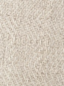Koberec Elle Decoration Majoli Herringbone naturálny / biely