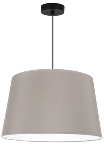Závesné svietidlo Gaja, 1x béžové textilné tienidlo, (fi 44cm), b