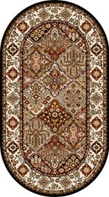 Koberec Agnella Standard Bergenia Terakota ovál