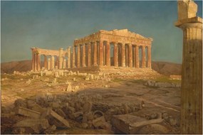 Obraz - Frederic Edwin Church, The Parthenon, reprodukcia (90x60 cm)