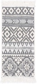Koberček / kúpeľnový koberček ORIENT 7 žltý / sivý