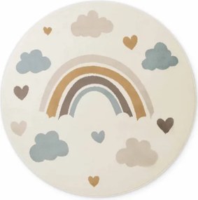 Koberec Hanse Home ADVENTURES SKYLA krémový kruh