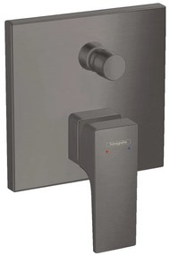 Hansgrohe Metropol, vaňová batéria pod omietku, kefovaná čierna chrómová, HAN-32545340