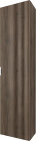 XXXLutz STREDNE VYSOKÁ SKRINKA, farba vlašského orecha, 35/140/20 cm Welnova - Kúpeľňové skrinky - 000970004002