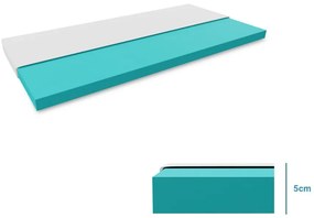 Matrac do detskej postieľky Basic biela 60 x 120 cm Ochrana matraca: BEZ chrániča matraca