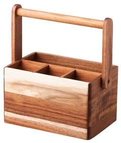 Stojan na príbor Agát 22,6 x 14,2 x 24,8 cm - FLOW Wooden - 593709