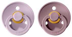 BIBS Colour cumlíky, kaučuk 2ks - veľkosť 2 - Dusky Lilac heather