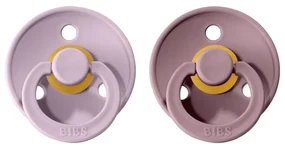 BIBS Colour cumlíky, kaučuk 2ks - veľkosť 2 - Dusky Lilac heather